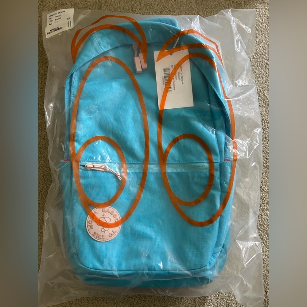 Baboon To The Moon City Water Repellent Backpack Bluebell - Picture 8 of 8